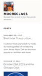 Mobile Screenshot of mooreclass.com